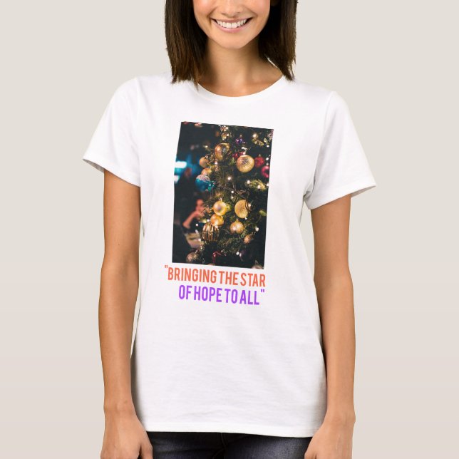 Arte y diseño para navidades programa camisetas (Anverso)