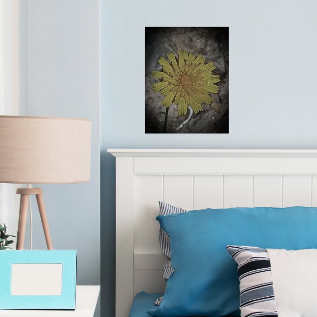 ARTE Y DISEÑO POSTER DE IMPRESIÓN DE Relieve metal (In situ (dormitorio))