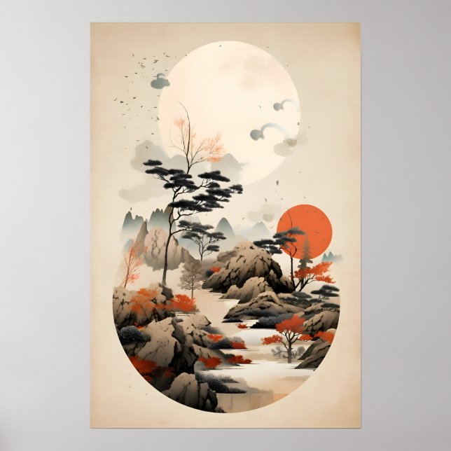 Arte zen japonés (Frente)
