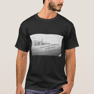ArteMinimalista Camiseta Negra y Blanca Inspiratio