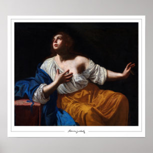 Artemisia Gentileschi Poster de Arte Zedign #11