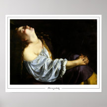 Artemisia Gentileschi Poster de Arte Zedign #86