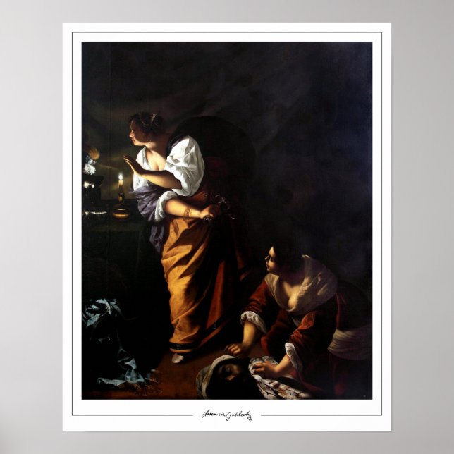 Artemisia Gentileschi Zedign Póster de Arte #55 (Frente)