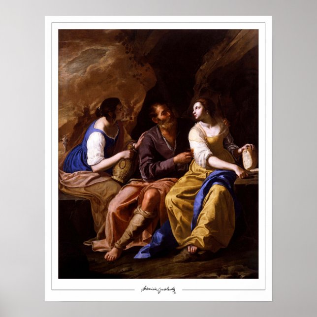 Artemisia Gentileschi Zedign Póster de Arte #79 (Frente)