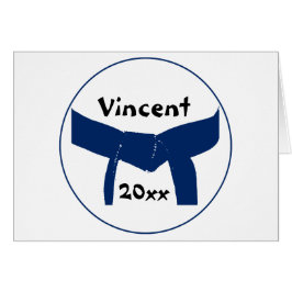 Artes marciales cinturón azul oscuro