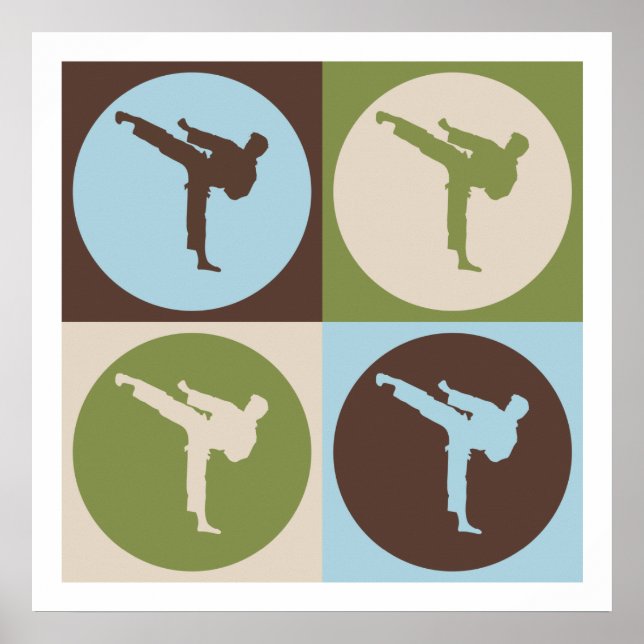 Artes marciales de arte pop (Frente)