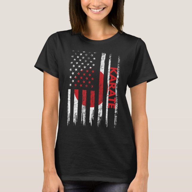 Artes marciales de la camiseta de Karate regalan b (Anverso)