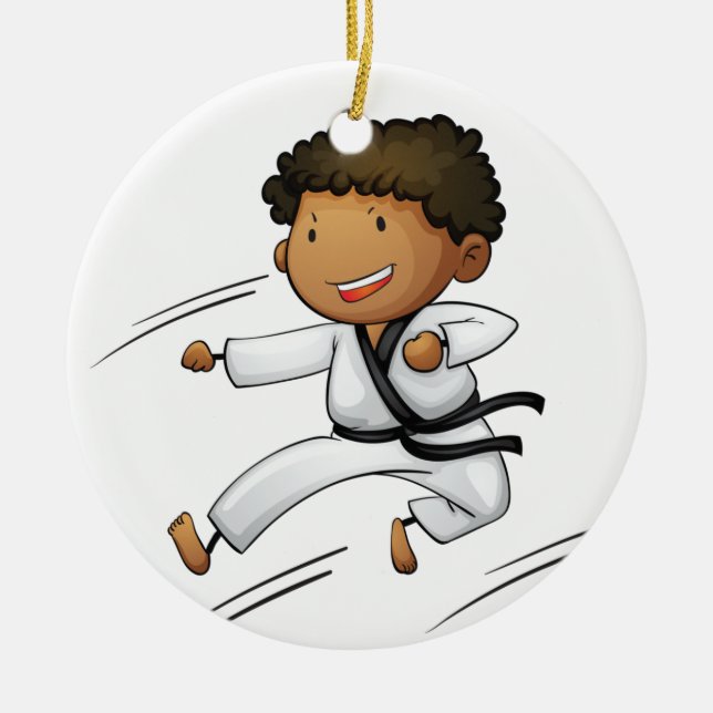 Artes marciales / Ornamento de karate (Frente)