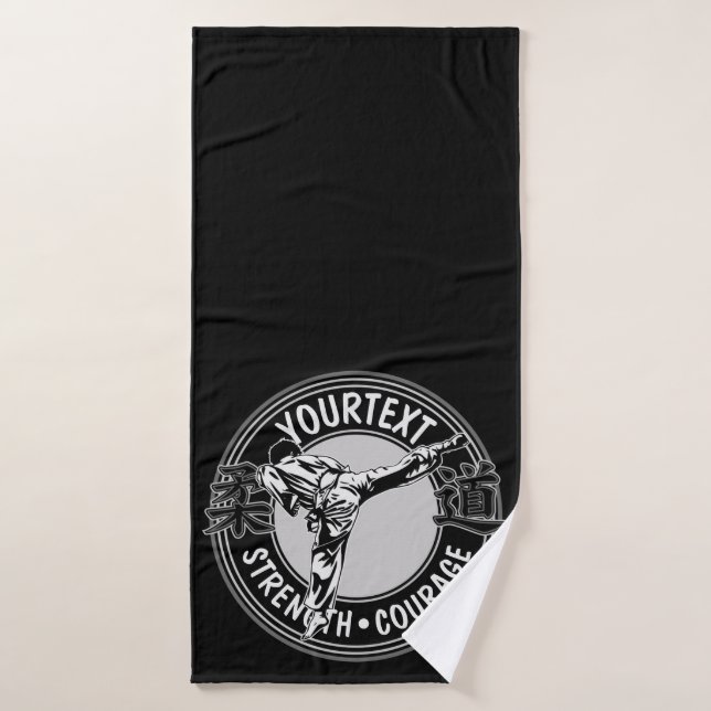 Artes marciales personalizadas JUDO Japan Combat S (Toalla de baño)