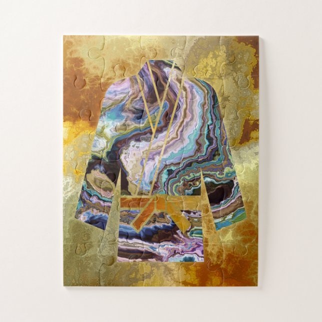 Artes marciales rompecabezas rompecabezas - Karate (Vertical)