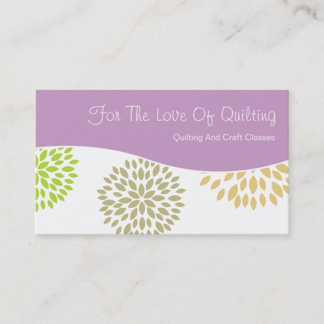 Artes y tarjetas de visita de los artes (Anverso)