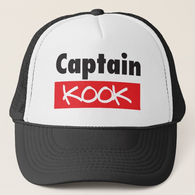 ARTESA - gorra del camionero de capitán KOOK (Anverso)