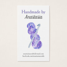 Artesanía crupulosa hecha a mano púrpura