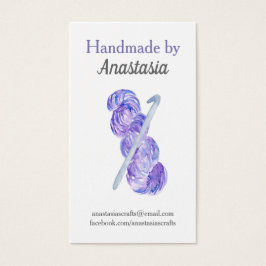 Artesanía crupulosa hecha a mano púrpura