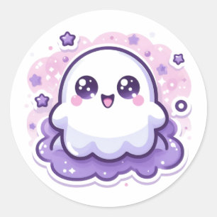 Artesanía de pegatinas de fantasmas Kawaii Decorac