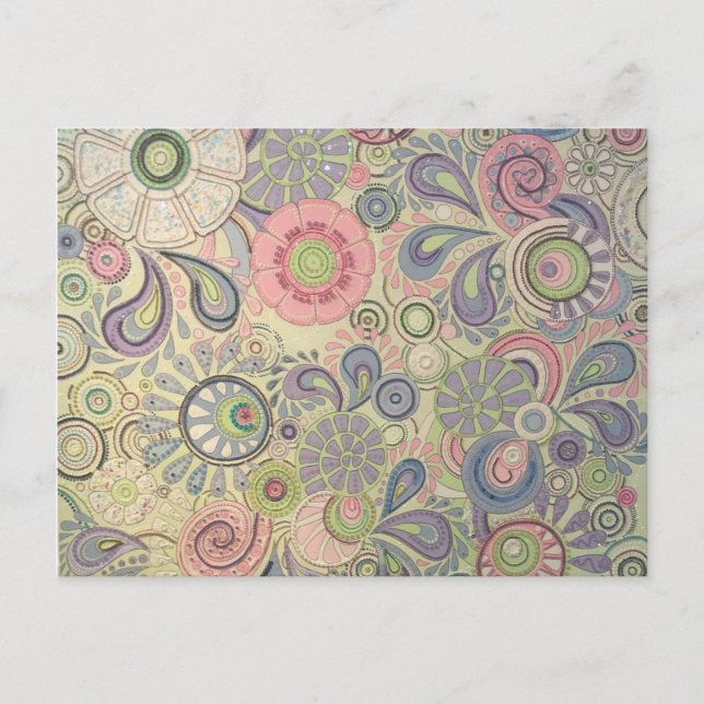 Artesanía en una postal (en sueños) (Anverso)