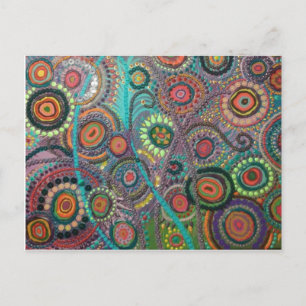 Artesanía en una postal (Peacock)