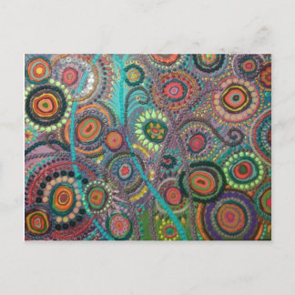 Artesanía en una postal (Peacock)