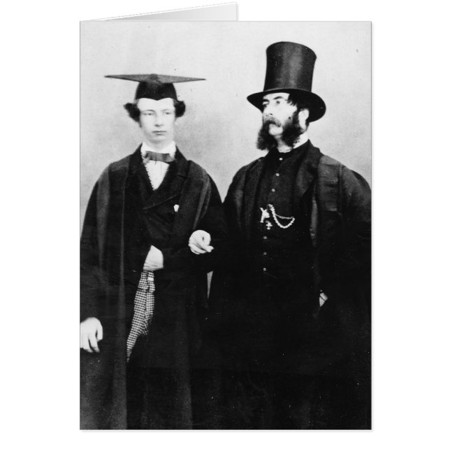 Arthur Munby y su padre, c.1851 (Frente)