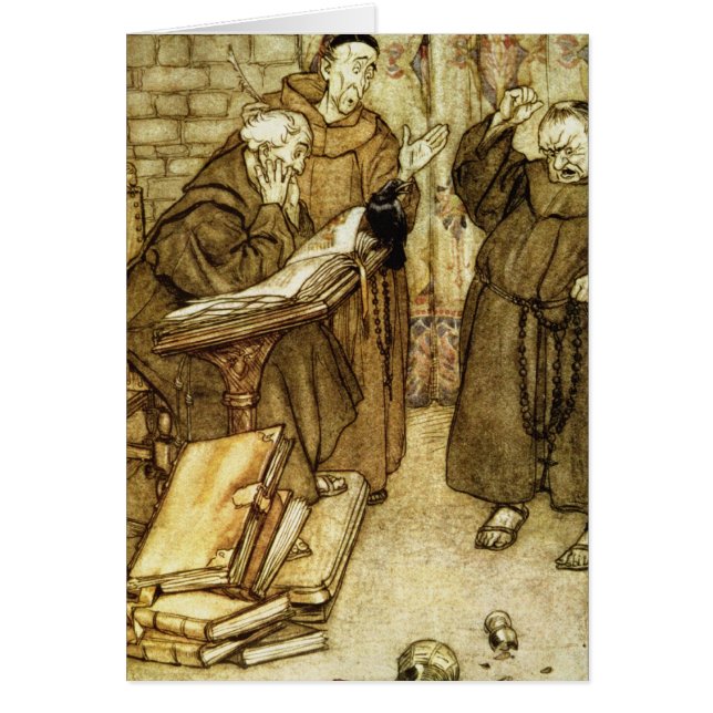 Arthur Rackham |Ilustracion de 'El Jackdaw de Rh (Frente)