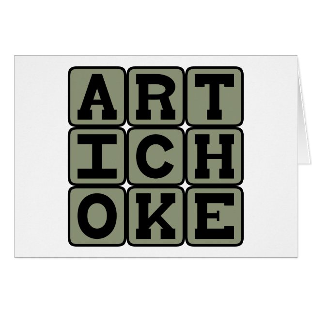 Artichoke, Heirloom Vegetable (Anverso (Horizontal))