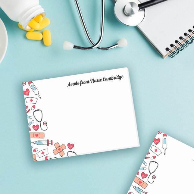 Artículos de enfermería personalizados - Una nota  (Subido por el creador)