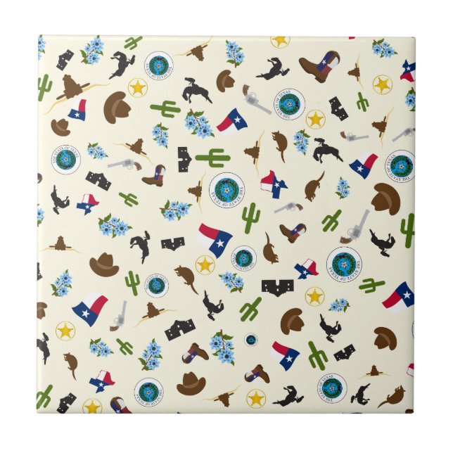 Artículos famosos del estado de Tejas (Frente)