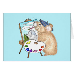 Artista caprichoso Pika Pintura Yosemite