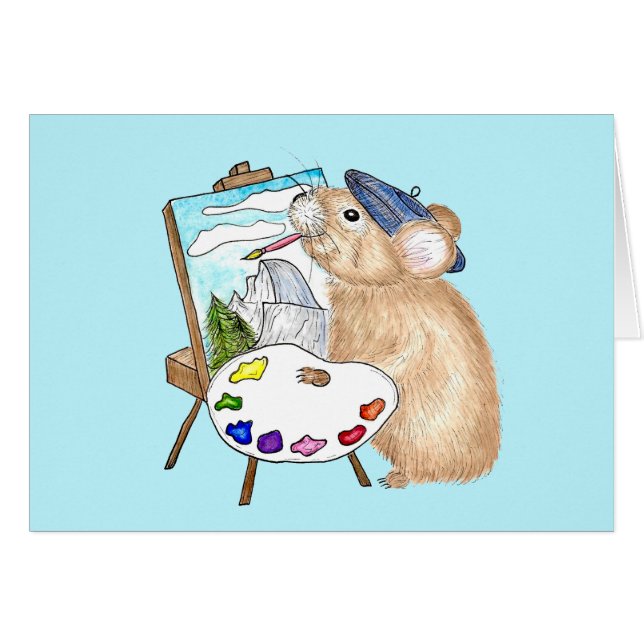 Artista caprichoso Pika Pintura Yosemite (Anverso (Horizontal))