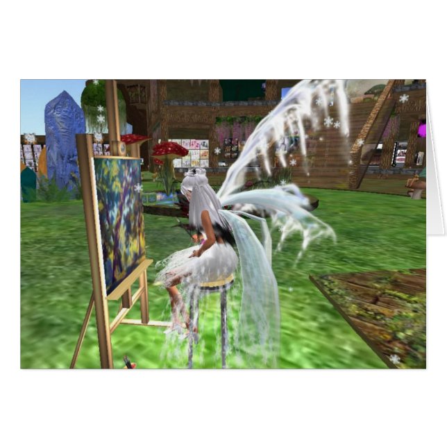 Artista de hadas de nieve (Anverso (Horizontal))