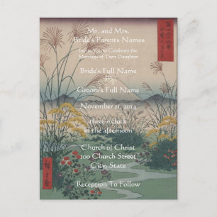 Artista de Invitación a la Boda Hiroshige Utagawa