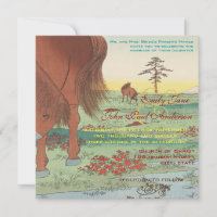 Artista de Invitación a la Boda Hiroshige Utagawa
