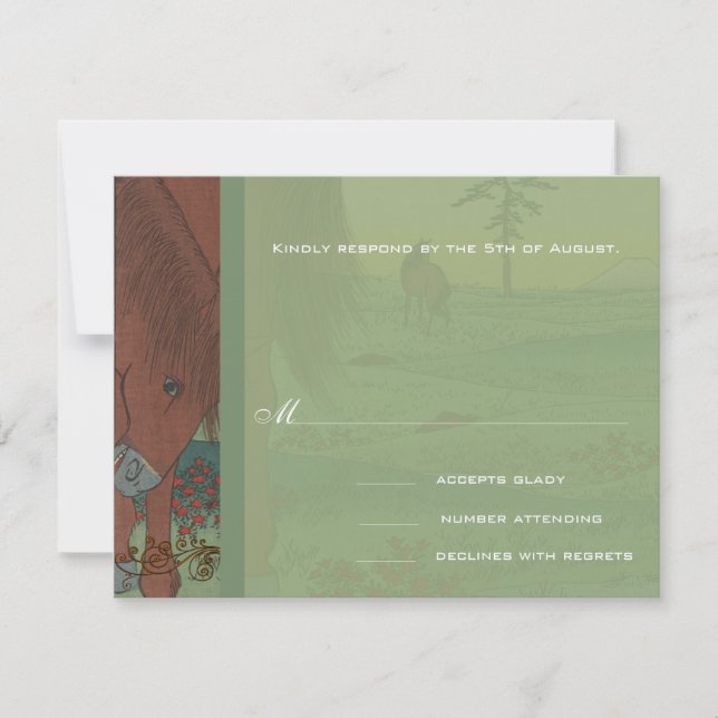 Artista de Invitación a la Boda Hiroshige Utagawa (Anverso)