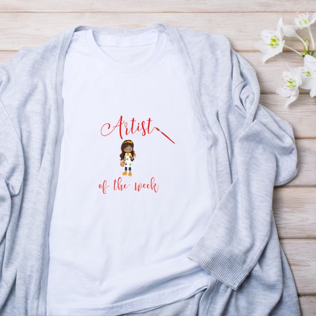 Artista de la semana con camiseta de pincel (Subido por el creador)