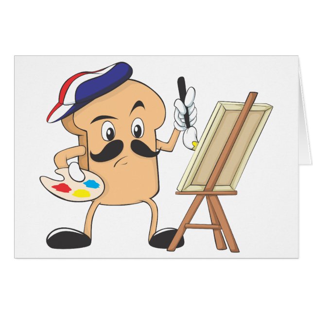 Artista de la tostada francesa (Anverso (Horizontal))