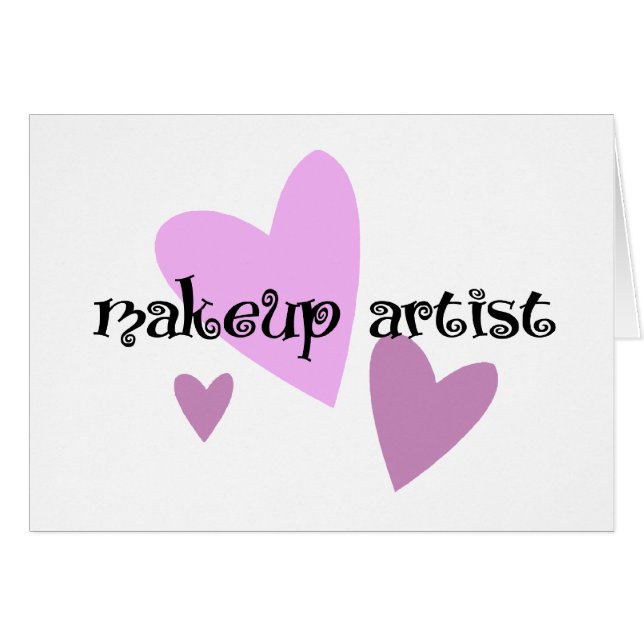 Artista de maquillaje (Anverso (Horizontal))