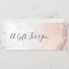 Artista de maquillaje de mármol purpurina de cobre