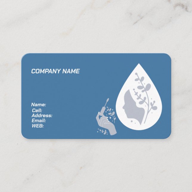 Artista de maquillaje de TARJETAS BÁSICAS (Anverso)