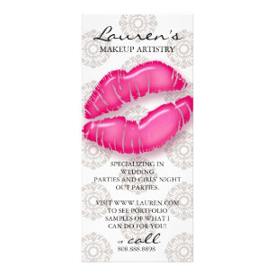Artista de maquillaje Tarjetas de marketing Litros