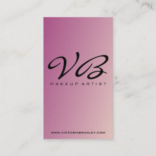 Artista de maquillaje - tarjetas de visita