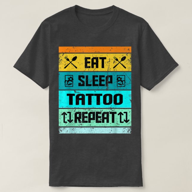 Artista de tatuajes Tattoo Lover Camiseta Tattoois (Diseño del anverso)