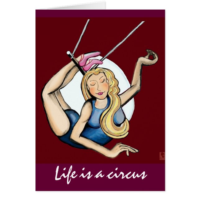 Artista de Trapeze (Frente)