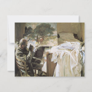 Artista en su estudio de John Singer Sargent