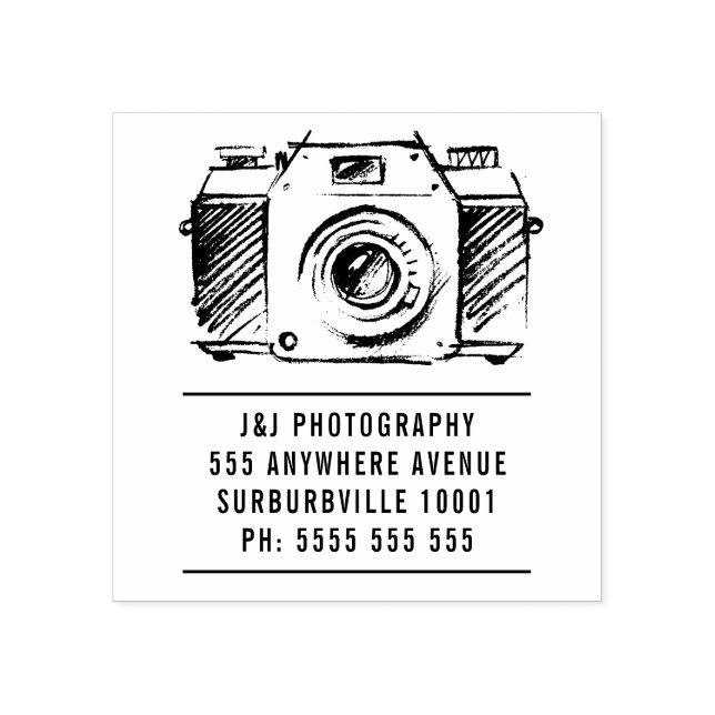 Artista SLR Fotógrafo de cámara de cine Sello de g (Impresión)