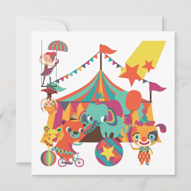 Artistas de circo (Anverso)