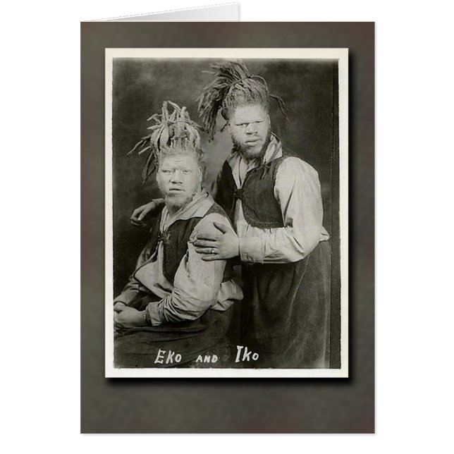 Artistas de circo de Eko e Iko "Hombres de Marte" (Frente)