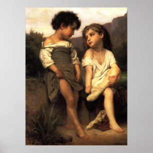 Artistas famosos posters al borde del arroyo