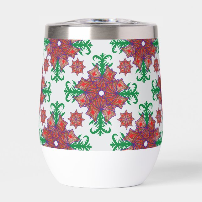 Artistic Pattern Coffee Mug – Stylish Kitchenware  (Frente)