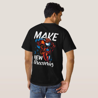 Artística en camiseta de tela