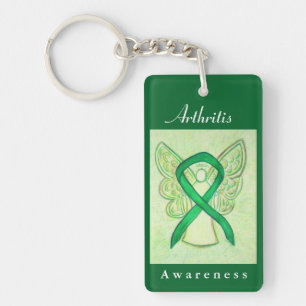 Artritis Sensibilización Cadena de llavero Angel d